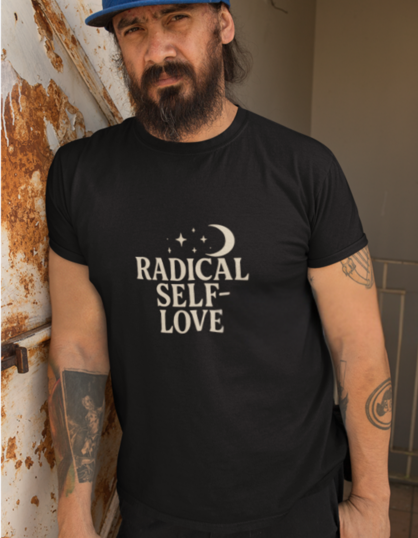 👕🌙 “Radical Self-Love” Unisex T-Shirt – Healing Moon Edition