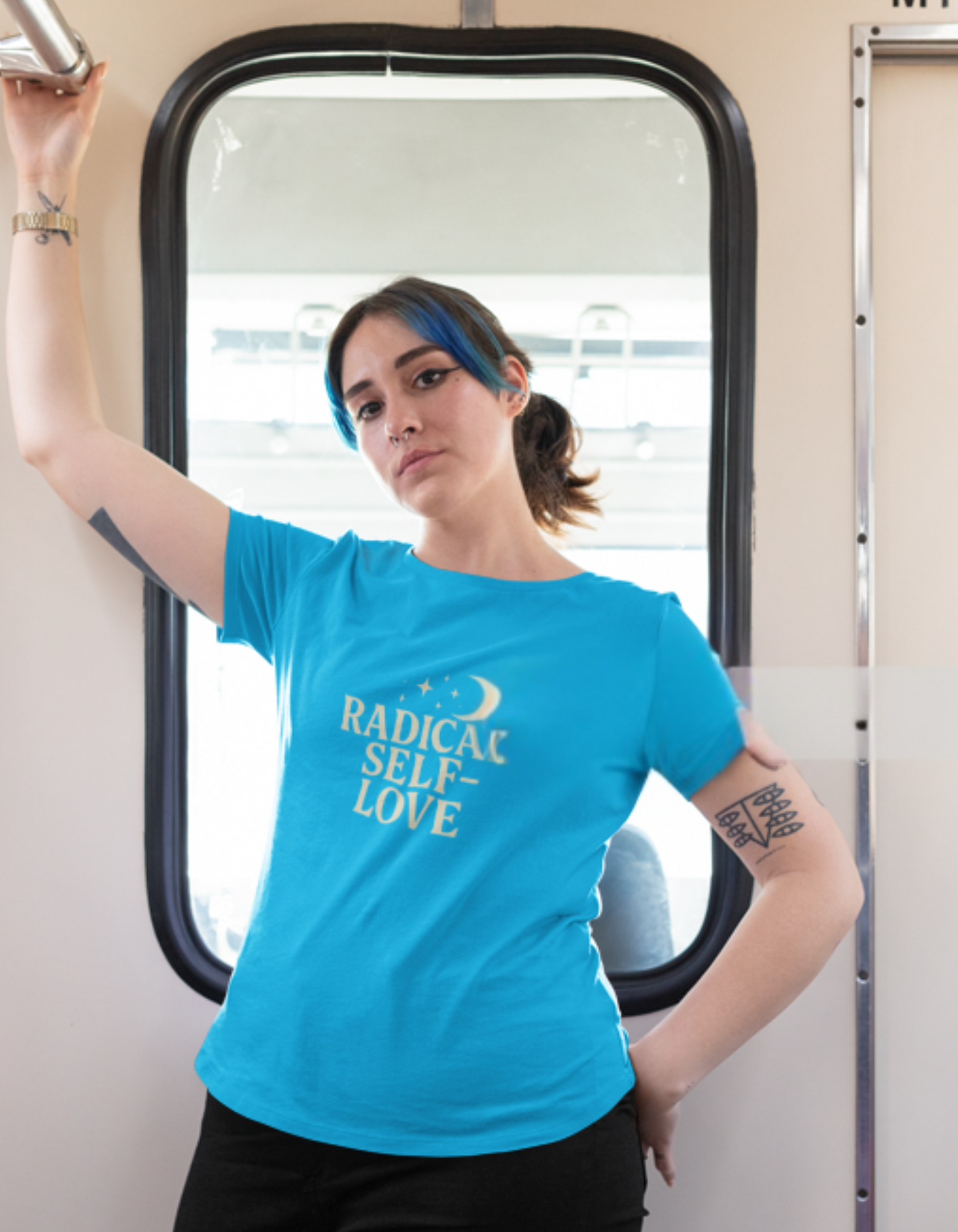 👕🌙 “Radical Self-Love” Unisex T-Shirt – Healing Moon Edition