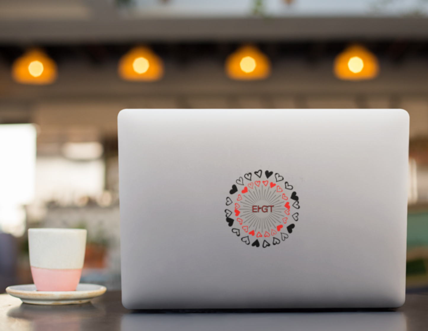 β€οΈπ Cherokee βα¬α¨α³α’β (I Love You) Round Vinyl Sticker β Gvgeyui Edition