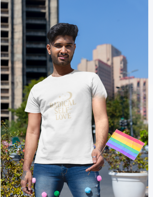 👕🌙 “Radical Self-Love” Unisex T-Shirt – Healing Moon Edition