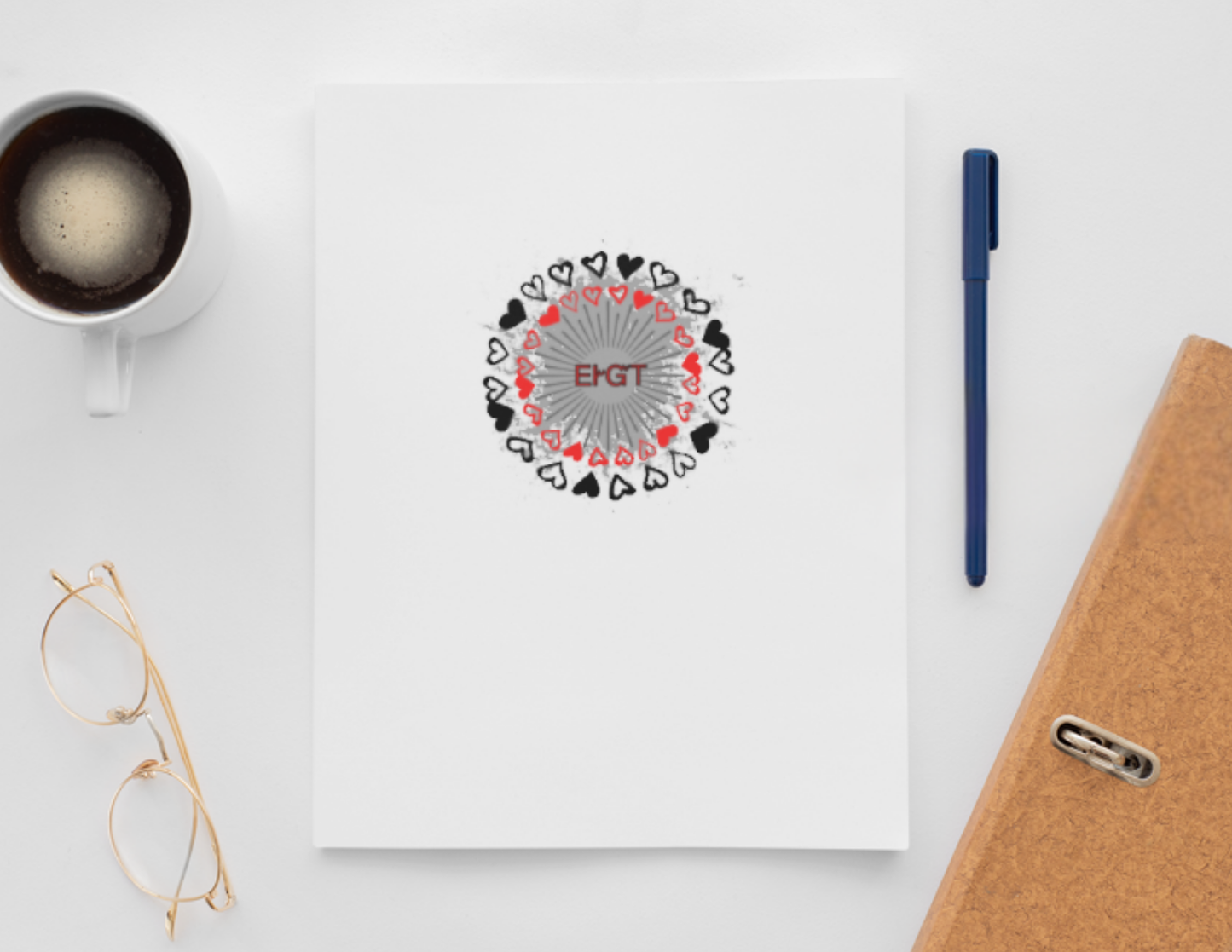 ❤️🌟 Cherokee “ᎬᎨᏳᎢ” (I Love You) Round Vinyl Sticker – Gvgeyui Edition