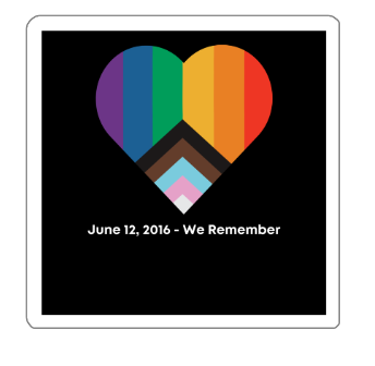 🖤🌈 “We Remember – Pulse Memorial Sticker” – June 12, 2016 Tribute Edition Bubble-free